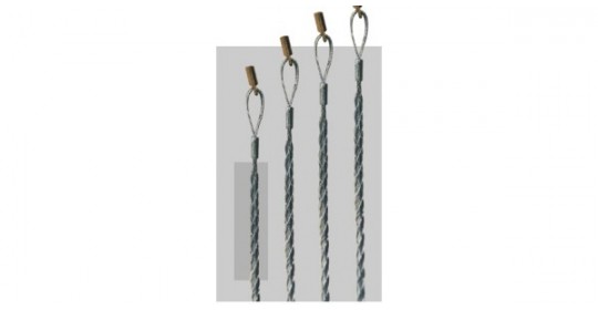 Cable pulling grips for electrical installations