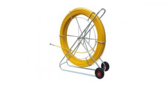 Fiberglass Rod 11mm-300m Wheeled vertical - Yellow