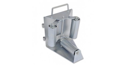 Roller Steel Galvanised Adjustable Dia 180mm.