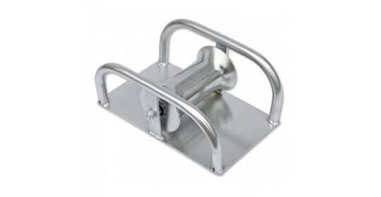 Galvanised Steel Roller Mod. KVR 171 With Steel Base Plate.