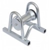 Straight Cable Roller, Galv. Reinforced HD Wt. 5,5Kg.