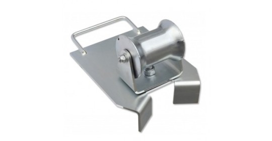 Galvn. Roller Guide W/Swivel & Angular Base for Manholes.