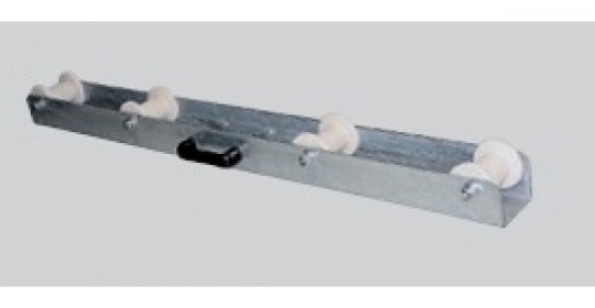Cable Drum unreeling frame with teflon rollers