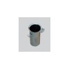 Galvanised cable protection tube, straight