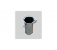 Galvanised cable protection tube, straight