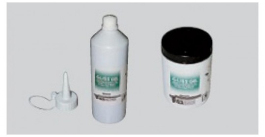 Lubricant gel format for cable laying