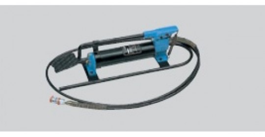 Hydraulic foot pump 700 Bar with 3m hydraulic tube