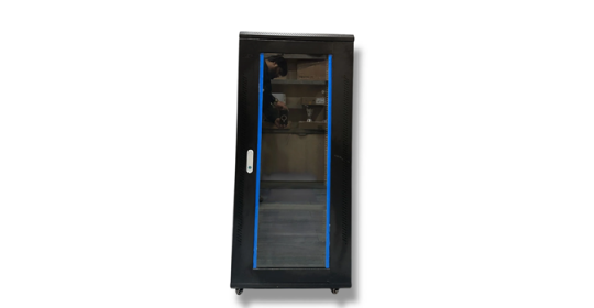 Door Full Front Glass 27U W800 RAL9005.