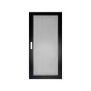 Door Single Rear Perforated 27U W600 RAL9005. Door Single Rear Perforated 27U W600 RAL9005.