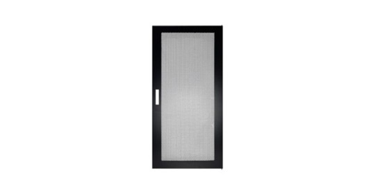 Door Single Rear Perforated 27U W600 RAL9005.