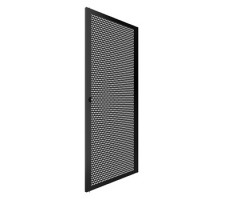 Door Single Rear Perforated 42U W600 RAL9005.