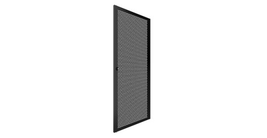 Door Single Rear Perforated 42U W600 RAL9005.