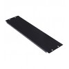 Blank Panel 3U - RAL 9005 (Webb). Blank Panel 3U - RAL 9005 (Webb).