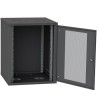 Door Single Rear Perforated 18U W600 RAL9005.