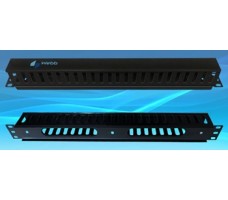 Cable Manager Duct 19" 1U PVC W/Metal Plate.