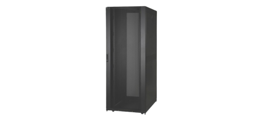 Door Full Front Glass 20U W600 RAL9005.