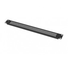 Blank Panel 19" 1U Perforated RAL 9005.