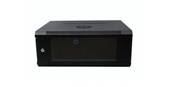 Cabinet 4U W600 D450 Single Section W/ 1XFAN- RAL 9005. Cabinet 4U W600 D450 Single Section W/ 1XFAN- RAL 9005.