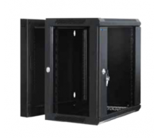 Cabinet 12U W600 D550 Double Section W/ 1XFan -RAL9005.