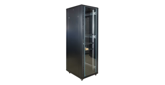 Cabinet Server 42U W600D1000 W/4Fan+cast+SP W/o Door-9005. Cabinet Server 42U W600D1000 W/4Fan+cast+SP W/o Door-9005.