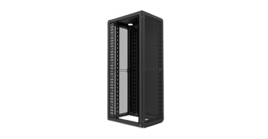 Cabinet Network 27U W600D800 W/2Fan+cast+SP W/o Door- 9005.
