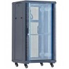 Cabinet Server 27U W800D1000 W/4Fan+cast+SP W/o Doors-9005.
