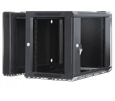 Cabinet 6U W600 D550 D/S W/FG Door,1FAN,SP W/O LK - RAL9005. Cabinet 6U W600 D550 D/S W/FG Door,1FAN,SP W/O LK - RAL9005.