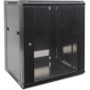 Cabinet 15U W600 D800 D/S W/FG Door,1FAN,SP W/O LK- RAL9005. Cabinet 15U W600 D800 D/S W/FG Door,1FAN,SP W/O LK- RAL9005.