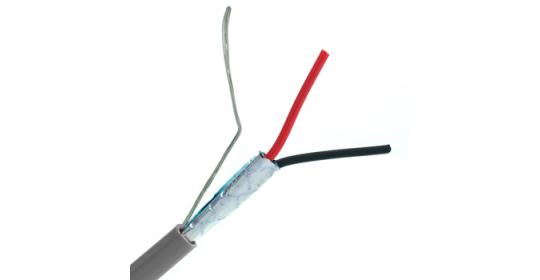 2C Foil Shielded 18AWG Strand (07x26) , PVC-Grey 305m/Roll. 2C Foil Shielded 18AWG Strand (07x26) , PVC-Grey 305m/Roll.