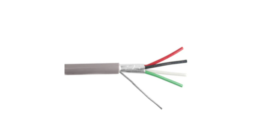 4C Foil Shielded 22AWG Strand (07x30) , PVC Grey 305m/Roll.