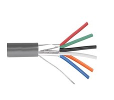 6C Foil Shielded 18AWG Strand (07x26) , PVC Grey 305m/Roll. 6C Foil Shielded 18AWG Strand (07x26) , PVC Grey 305m/Roll.