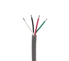 4C Unshielded 22AWG Strand (07x30) , PVC Grey 305m/Roll. 4C Unshielded 22AWG Strand (07x30) , PVC Grey 305m/Roll.