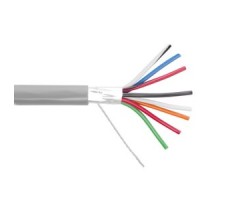 8Core Foil Shield 22AWG Strand (07x30), PVC Grey 305m/Roll. 8Core Foil Shield 22AWG Strand (07x30), PVC Grey 305m/Roll.