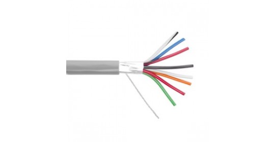 8Core Foil Shield 22AWG Strand (07x30), PVC Grey 305m/Roll. 8Core Foil Shield 22AWG Strand (07x30), PVC Grey 305m/Roll.