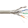 Cable Internal 4Pr SFTP Cat7 23AWG 0.56mm LSOH 500/RL-Grey. Cable Internal 4Pr SFTP Cat7 23AWG 0.56mm LSOH 500/RL-Grey.