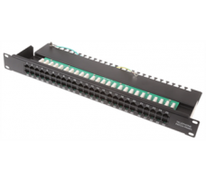 Patch Panel Data/Voice 1U 50Port 19" -Webb. Patch Panel Data/Voice 1U 50Port 19" -Webb.