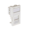 Module Cat6 6C RJ45 Unshielded Straight – White. Module Cat6 6C RJ45 Unshielded Straight – White.