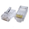 Connector RJ45 CAT5E UTP 50 Mic Gold Plated W/Inbuilt Guide.