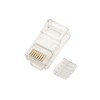 Connector RJ45 CAT6 UTP 50Mic Gold Plated Guide Separate.