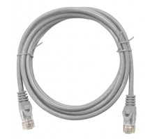 Patch Cord CAT6A UTP 24AWG 3m LSOH - Grey Webb. Patch Cord CAT6A UTP 24AWG 3m LSOH - Grey Webb.