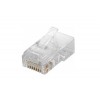 Connector RJ45 CAT6 UTP 50Mic Gold Plated W/Inbuilt Guide. Connector RJ45 CAT6 UTP 50Mic Gold Plated W/Inbuilt Guide.
