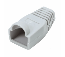 Boots 6.5mm For CAT6 UTP Connectors – Grey. Boots 6.5mm For CAT6 UTP Connectors – Grey.
