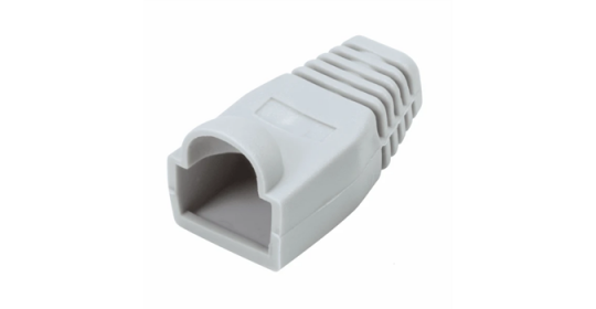 Boots 6.5mm For CAT6 UTP Connectors – Grey. Boots 6.5mm For CAT6 UTP Connectors – Grey.