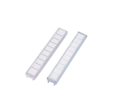 Designation Strip / Label Base 10 Pair, Transparent.
