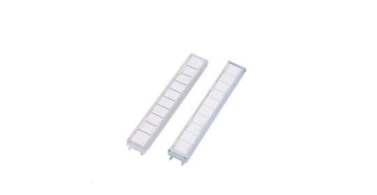 Designation Strip / Label Base 10 Pair, Transparent. Designation Strip / Label Base 10 Pair, Transparent.