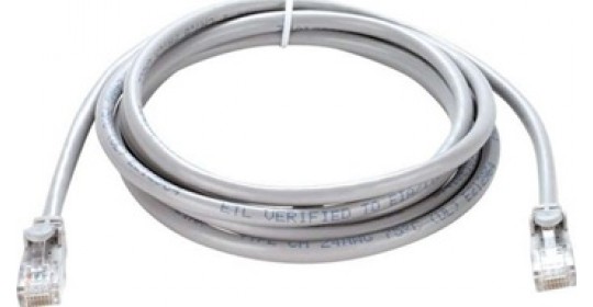 Patch Cord CAT6 UTP 24AWG 1m LSZH - Grey Webb.