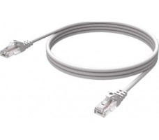 Patch Cord CAT6 UTP 24AWG 2m LSZH - Grey Webb. Patch Cord CAT6 UTP 24AWG 2m LSZH - Grey Webb.