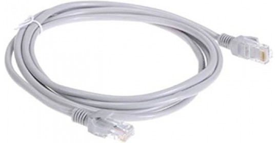 Patch Cord CAT6 UTP 24AWG 3m LSOH - Grey Webb. Patch Cord CAT6 UTP 24AWG 3m LSOH - Grey Webb.