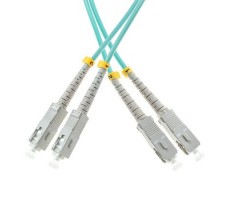 FO Patch Cord 50/125 Dpx OM3 2.0mm SC/UPC-SC/UPC-3m LSOH. FO Patch Cord 50/125 Dpx OM3 2.0mm SC/UPC-SC/UPC-3m LSOH.