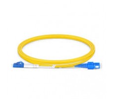 FO Patch Cord 9/125 Dpx OS2 2.0mm LC/UPC-SC/UPC-3m LSOH.